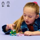 LEGO - Friends Le bateau d’aventure axolotl-L’adorable bateau présente un visage d’axolotl et une queue ondulante