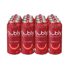 Bubly - Eau pétillante à saveur de cerise, canettes grand format - paquet de 12-De l'eau gazeuse