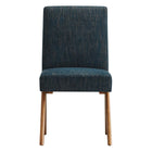 Modway - Lyra Tissu Fauteuil d’appoint de la salle à manger Ensemble de 2 - Azure Fabric-9