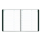 Blueline - 2026 Agenda mensuel Essential 16 mois - 9-1/4" x 7-1/4" - Noir - Bilingue-Section pour numéros de téléphone et adresses