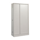 Sauder - Grande Meuble de rangement Merton Hall - Blanc-Rangement multi-pièces:  Cette armoire fonctionnelle peut répondre à vos besoins de rangement dans diverses pièces – salon, cuisine/garde-manger ou bureau