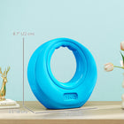 Soozier - Kettlebell 13 lb, bleu clair-Poignée large antidérapante pour une meilleure prise en main et un meilleur contrôle