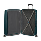 American Tourister - Surftime Spinner - Grand - sarcelle métallique-La poignée de tirage à plusieurs positions vous permet de régler la hauteur pour avoir une expérience plus confortable.