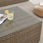 Modway - Convene Terrasse extérieure Table basse - Brown-Résistants à l’eau et aux UV
