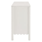 Modway - Emmeline 6 tiroirs festonnés Commode, Blanc-6
