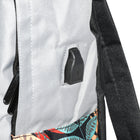 Nicci - Ensemble de sac à dos 3 pièces avec imprimé floral - Gris-Fermeture principale à glissière