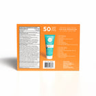 Boo Bamboo - Ecran Solaire Minerale Naturelle FPS 50 - 214 g - Paquet de 3-Non-blanchissant
