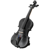HOMCOM - Kit de violon taille 4/4-Comprend tout ce dont vous avez besoin pour commencer : archet, colophane, repose-épaule et étui 