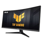 Asus - Moniteur de jeu TUF incurvé 34", noir, VG34VQ3B-Temps de réponse MPRT de 1 ms pour une fluidité de jeu optimale, et technologie ASUS ELMB SYNC (Extreme Low Motion Blur) pour une réduction accrue des effets de rémanence et du flou de mouvement