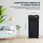 MotionGrey - Tapis de marche - Tapis roulant cardio portable sous bureau - Noir-5