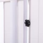PawHut - Box de mise bas pour chiens avec portes amovibles - 81 po L x 39 po l x 20 po H - Blanc-Couleur : Blanc Cristal