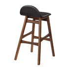 Modway - Juno Tabouret de bar - Brown - Ensemble de 2-Assemblée requise