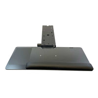 IntekView - Plateau de clavier idéal - 25" x 10" - Gaucher - Rails 21"-Réglage de la hauteur sans levier