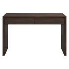 Hudson&Canal - Bureau Pembroke 48'' - Brun aulne-Fabriqué à partir de matériaux MDF robustes dans une finition brun aulne fabriquée à la main