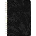 Mead - West Village Cahier spirale, 9 po H x 6 po l, couverture rigide, noir, 80 feuilles-Espace d’écriture généreux : 80 feuilles lignées recto verso (160 pages) au format 5,5 po x 9 po pour notes et idées.