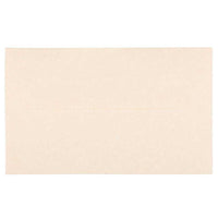  JAM Paper Enveloppes d'invitation parchemin A10 - 6 x 9,5 po - Naturel recyclé - paquet de 50-Couleur : naturel/bronze, Les enveloppes présentent une finition parchemin marbré pour une touche élégante