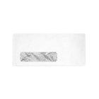 LUX - Enveloppes no 9 à fenêtre avec colle à humecter (3 7/8 x 8 7/8), blanc avec teinte de sécurité, 1000/boîte (61549-1000)-Les enveloppes à fenêtre no 9 sont idéales pour expédier des chèques, des factures, des en-têtes, des lettres personnelles, des relevés et du publipostage