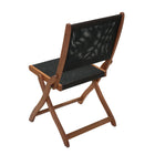 Dura Housewares - ensemble de 2 chaises Maui - black - paquet de 2-Conception pliante pour un stockage facile et une portabilité