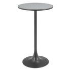 Zuo - Bite Table de bar - Gris/Noir-Garantie limitée de 3 ans