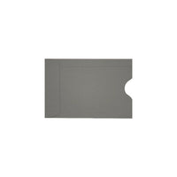 Pochettes pour cartes de crédit LUX - 2-3/8 po x 3-1/2 po - fumée - paquet de 250-Utilisé pour protéger vos cartes de crédit, cartes-clés d'hôtel, cartes de visite, cartes d'identité d'université