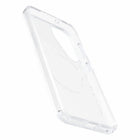 OtterBox - Symmetry Clear Magnets Case pour Samsung Galaxy S25 - Transparent avec teinte bleue-Aimants intégrés parfaitement alignés pour une recharge rapide jusqu’à 15W avec les chargeurs sans fil Qi2