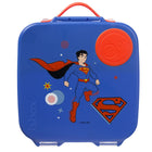 b.box - Boîte à lunch - Superman-Les joints en silicone étanches permettent de conserver les aliments humides (pas de liquides)