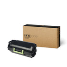 Ecotone - Lexmark 52D1H00 Toner recyclé - Rendement standard - Noir-rendement  :25000