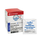 First Aid Central - Lingettes désinfectantes pour les mains - Smart Compliance - Paquet de 6-FAC Lingettes Désinfectantes