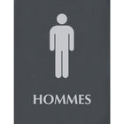 Headline Sign - Affiches « HOMMES » et « FEMMES », paq. combiné, français-Matériau de plastique durable avec endos adhésif pour une application aisée  