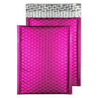 Blake - Enveloppe de protection à bulles rembourrees - 7 po l x 9 7/8 po L - Rose choquante - Paquet de 10-Enveloppe de protection à bulles rembourrees