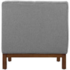 Modway - Panache Tissu rembourré Fauteuil - Gris d’attente-5