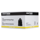 Coastwide Professional - Sacs à ordures - résistants - 35 po l x 50 po L - noir - Paquet de 125-fort 