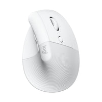 Logitech - Lift Souris Ergonomique Verticale - Blanc-Prenez de la hauteur : Lorsque la vie de bureau vous déprime, relevez la tête avec la souris ergonomique verticale Logitech Lift, qui convient idéalement aux droitiers aux petites et moyennes mains