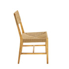 Modway - Bodie Chaise à manger - Naturel naturel-Capacité de poids : 330 lb.