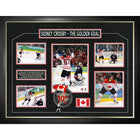 Sidney Crosby collage Team Canada Golden Goal - Impression encadree - 35" x 27"-Qualité supérieure - print framed