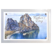Rosedale Gold - Cartes De souhaits Fête des Pères / Enveloppes - 5-1/2 po x 8 po - Paysage - Paquet de 6-Cartes de souhaits qualité boutique