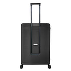 Tucci Italy - Davanti Bagages enregistrés rigides durables de 26 po - Noir-Finition résistante aux rayures - Conserve son aspect lisse et à texture soieuse même après une manipulation rude et plusieurs trajets