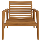 Modway - Hayden Terrasse extérieure Bois de teck Fauteuil - Naturel-7