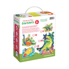 Banana Panda - Dinosaures à jouer, à partir de 3 ans-Jouets et jeux sans soucis Conçus pour vos enfants et votre maison - testés selon les normes de sécurité les plus strictes, les grandes pièces robustes sont fabriquées avec du carton épais de haute qualité - parfait pour les petites mains