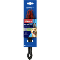 Vileda - Pet Pro Éliminateur de poils - Rouge-La technologie électrostatique en microfibre attire et soulève les poils des tissus, sans adhésifs ni rouleaux