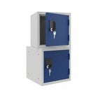 Ceha Canada - Caisson-casier cubique OKK de 12 po - Porte bleue-PIEDS DE SOCCLE OPTIONNELS : Surélevez votre casier avec des pieds optionnels pour une stabilité et un dégagement accrus