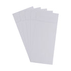 JAM Paper Enveloppes à ouverture au sommet et rabat droit gommé, 4 3/4 x 11 po, blanches, 100 par paquet-Parfait pour les cartes de vœux, les invitations, les mariages ou toute autre annonce