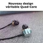 MyBat - Écouteurs tour de cou sportifs sans fil Pro Accelerate Bluetooth 5.3-Design tour de cou flexible - Résistant à la torsion tout en restant confortable pour un usage sportif ou quotidien