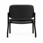Nicer Interior - Chaise d'invité bariatrique antimicrobienne sans accoudoir-Le siège extra-large et robuste offre un espace d'assise généreux, adapté à toutes les tailles de corps