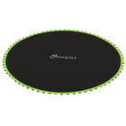 Soozier - Tapis de remplacement pour trampoline avec 8 rangées de couture, convient à un trampoline de 14 pi (ressort non inclus), vert-Tapis en polypropylène offrant un bon rebond et réduisant l'impact sur les articulations