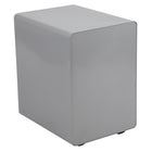 Flash Furniture Classeur ergonomique à 3 tiroirs pour dossiers juridiques et lettres, gris-Le porte-crayons peut contenir des ustensiles d'écriture et de petites fournitures de bureau
