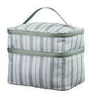 General Supply Goods + Co - Sac-repas isotherme à double couche  – Rayures sauge-L’intérieur isolé aide à maintenir la température des aliments plus longtemps
