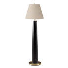 Monarch Specialties - 9683 62"H Lampadaire - Métal Noir/Abat-Jour Beige-Apportez une élégance discrète à votre espace avec cette lampe sur pied de 62" de hauteur, dotée dun corps en métal noir effilé et rehaussée dune base en laiton chaud et de quincaillerie assortie