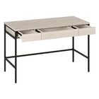 Hudson&Canal - Bureau Evans 48" - Aulne blanc-Nettoyer avec un chiffon doux et sec, sans produits chimiques agressifs ni produits de nettoyage abrasifs