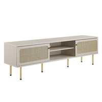 Modway - Cambria 70 po Meuble TV, Blanc-Meuble téléviseur moderne